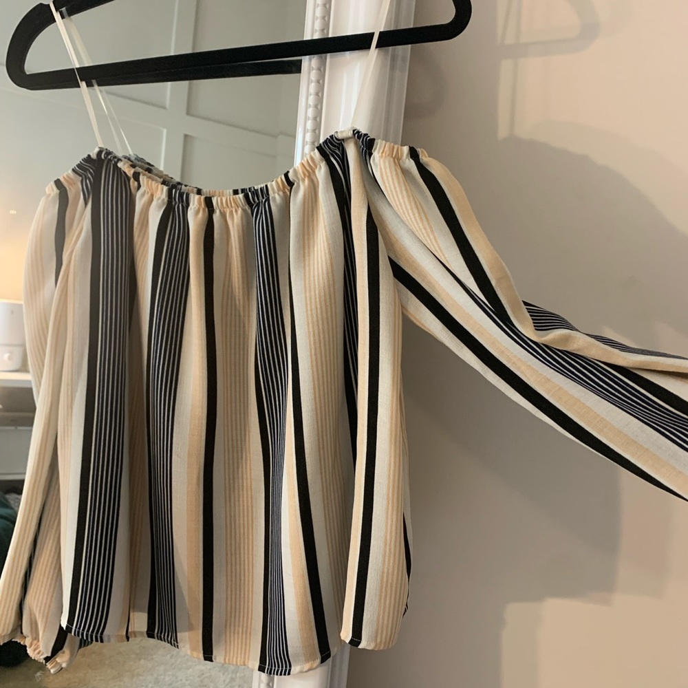 Off the shoulder blouse